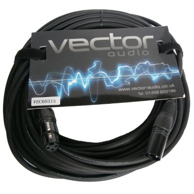 VEC60315 MIC Cable XLR Male XLR Female 15m.jpg